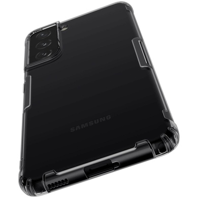 TPU чехол Nillkin Nature Series для Samsung Galaxy S21 Серый (прозрачный)