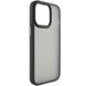 TPU+PC чехол Metal Buttons для Apple iPhone 15 Plus (6.7") Черный