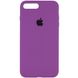 Чохол Silicone Case Full Protective (AA) для Apple iPhone 7 plus / 8 plus (5.5 "), Фиолетовый / Grape