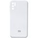 Чохол Silicone Cover Full Camera (AA) для Xiaomi Redmi Note 10 5G / Poco M3 Pro, Білий / White