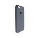 Чехол Silicone Case (AA) для Apple iPhone 5/5S/SE Серый / Dark Grey