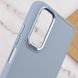 TPU чехол Bonbon Metal Style для Samsung Galaxy A52 4G / A52 5G / A52s Голубой / Mist blue