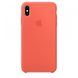 Чохол Silicone Case (AA) для Apple iPhone XS Max (6.5 "), Оранжевый / Nectraine