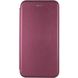Кожаный чехол (книжка) Classy для Samsung Galaxy A11 Бордовый