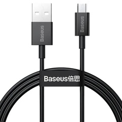 Дата кабель Baseus Superior Series Fast Charging MicroUSB Cable 2A (2m) (CAMYS-A), Чорний