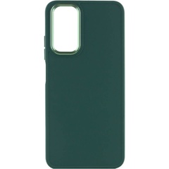 TPU чехол Bonbon Metal Style для Samsung Galaxy A52 4G / A52 5G / A52s Зеленый / Army green