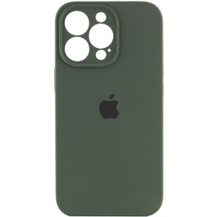 Чохол Silicone Case Full Camera Protective (AA) для Apple iPhone 14 Pro (6.1"), Зеленый / Cyprus Green