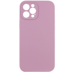 Чехол Silicone Case Full Camera Protective (AA) NO LOGO для Apple iPhone 12 Pro Max (6.7") Лиловый / Lilac Pride