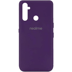 Чехол Silicone Cover My Color Full Protective (A) для Realme C3 / 5i Фиолетовый / Purple