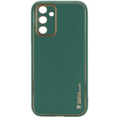 Шкіряний чохол Xshield для Samsung Galaxy A05s, Зелений / Army green