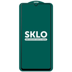 Защитное стекло SKLO 5D (full glue) для Samsung Galaxy A32 4G / A22 4G / M32 / A31 / M22 Черный