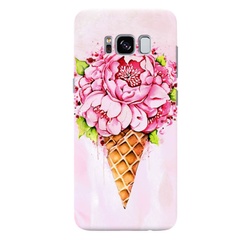 Чехол Ice Cream Flowers для Samsung Galaxy S8, Ice cream