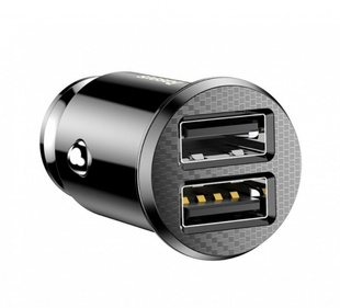 АЗУ Baseus Grain (2USB 3.1A) (CCALL-ML) Черный