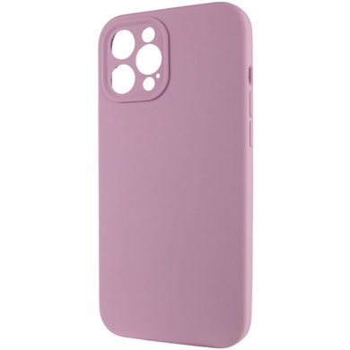 Чехол Silicone Case Full Camera Protective (AA) NO LOGO для Apple iPhone 12 Pro Max (6.7") Лиловый / Lilac Pride