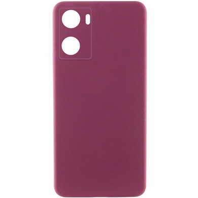 Чехол Silicone Cover Lakshmi Full Camera (AAA) для Oppo A57s / A77s Бордовый / Plum