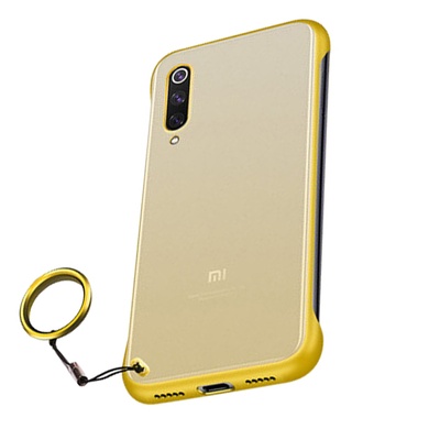 TPU+PC чехол Edge (+ кольцо) для Xiaomi Mi CC9 / Mi 9 Lite Желтый