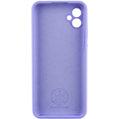 Чохол Silicone Cover Lakshmi Full Camera (AA) для Samsung Galaxy A06, Бузковий / Dasheen