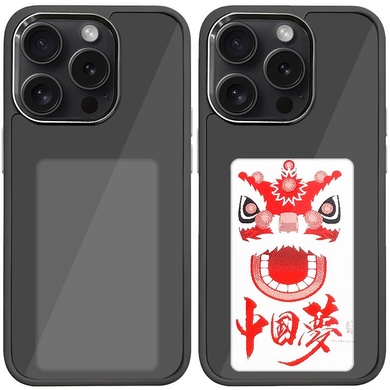 TPU+PC чехол Ink Show для Apple iPhone 15 Pro Max (6.7") Black