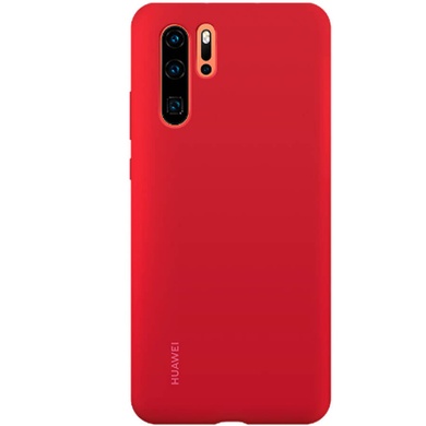 #Чехол Silicone Cover Full Protective для Huawei P30 Pro Красный / Red