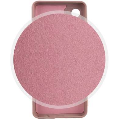 Чехол Silicone Cover Lakshmi Full Camera (AA) для Motorola Moto G84 Розовый / Pink Sand