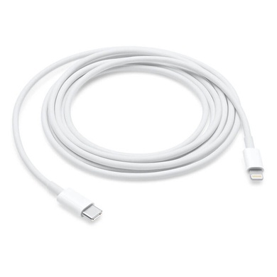 Дата-кабель для iPhone Type-C to Lightning 1m (no box) Белый