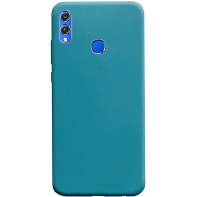 Силиконовый чехол Candy для Huawei Honor 8X Синий / Powder Blue
