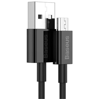 Дата кабель Baseus Superior Series Fast Charging MicroUSB Cable 2A (2m) (CAMYS-A), Чорний