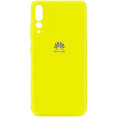 Чохол Silicone Cover My Color Full Protective (A) для Huawei P20 Pro, Жовтий / Flash