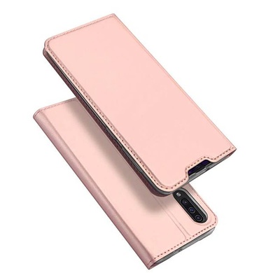 Чехол-книжка Dux Ducis с карманом для визиток для Samsung Galaxy A70 (A705F) Rose Gold