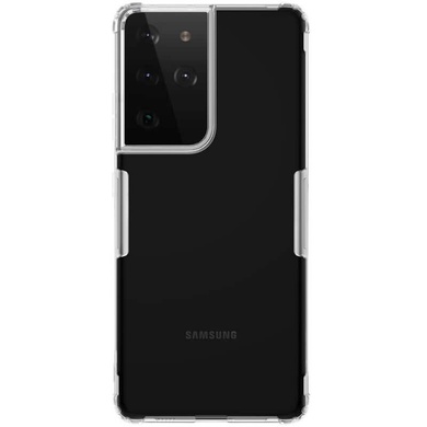 TPU чохол Nillkin Nature Series для Samsung Galaxy S21 Ultra, Безбарвний (прозорий)