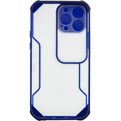 Чехол Camshield matte Ease TPU со шторкой для Apple iPhone 13 Pro (6.1") Синий