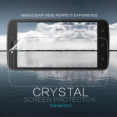 Захисна плівка Nillkin Crystal для Motorola Moto C, Анти-отпечатки