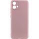 Чохол Silicone Cover Lakshmi Full Camera (AA) для Motorola Moto G84, Рожевий / Pink Sand