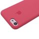 Чохол Silicone case (AAA) для Apple iPhone 7/8 (4.7 "), Малиновый / Rose red
