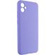 Чехол Silicone Cover Lakshmi Full Camera (AA) для Samsung Galaxy A06 Сиреневый / Dasheen