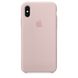 Чохол Silicone Case (AA) для Apple iPhone XS Max (6.5 "), Рожевий / Pink Sand