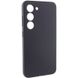 Чохол Silicone Cover Lakshmi Full Camera (AAA) для Samsung Galaxy S24 FE, Чорний / Black