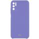 Чохол Silicone Cover Full Camera (AAA) для Xiaomi Redmi Note 10 5G / Poco M3 Pro, Сиреневый / Elegant Purple