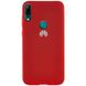 Чехол Silicone Cover Full Protective (AA) для Huawei P Smart Z Красный / Dark Red