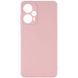 Силіконовий чохол Candy Full Camera для Xiaomi Poco F5, Рожевий / Pink Sand