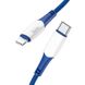 Дата кабель Hoco X70 Ferry PD Type-C to Lightning (1m) Синий