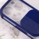 Чохол Camshield matte Ease TPU зі шторкою для Apple iPhone 13 Pro (6.1 "), Синий