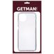 TPU чехол GETMAN Clear 1,0 mm для Samsung Galaxy A22 5G Бесцветный (прозрачный)