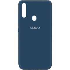 Чехол Silicone Cover My Color Full Protective (A) для Oppo A31 Синий / Navy blue