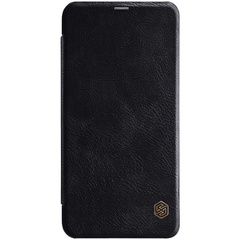 Кожаный чехол (книжка) Nillkin Qin Series для Samsung Galaxy M40, Черный