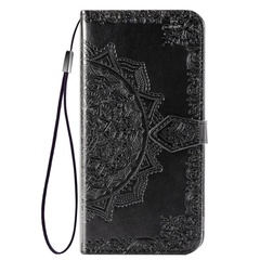 Кожаный чехол (книжка) Art Case с визитницей для Xiaomi Redmi 4X Черный