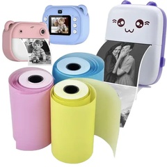 Набор цветной термобумаги для детского фотоаппарата и принтера (3шт) Mix Color