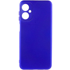 Чехол Silicone Cover Lakshmi Full Camera (A) для Motorola Moto G14 Синий / Iris
