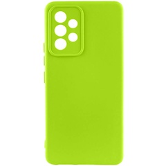 Чохол Silicone Cover Lakshmi Full Camera (A) для Samsung Galaxy A52 4G / A52 5G / A52s, Салатовый / Neon Green