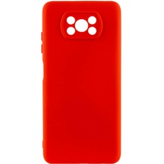 Чохол Silicone Cover Lakshmi Full Camera (A) для Xiaomi Poco X3 NFC / Poco X3 Pro, Червоний / Red